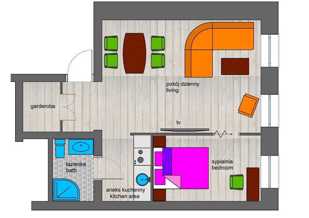 Apartamenty Katarynka Stary Rynek Быдгощ Номер фото
